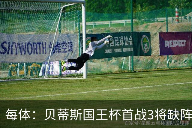 每体：贝蒂斯国王杯首战3将缺阵，佩莱格里尼轮换