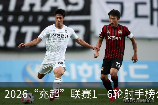 2026“充超”联赛1—6轮射手榜公示
